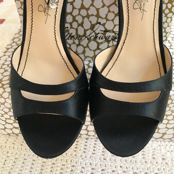 ABS Allen Schwartz - Black 8 Daelyn w/Rhinestones - Picture 3 of 7